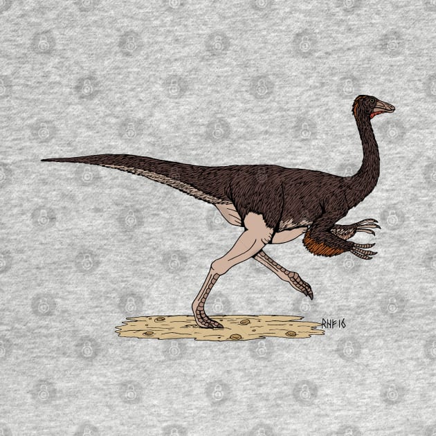 Ornithomimus by AzureLionProductions